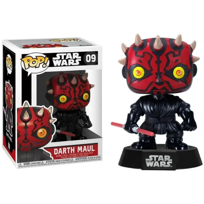 Funko Pop! Star Wars Darth Maul 09 Original Colecionavel - Moça do