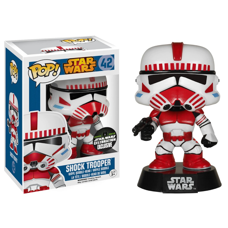 STAR WARS Funko POP! 3点セット Funko Pop! Star Wars Shock Trooper 42 Exclusivo Original