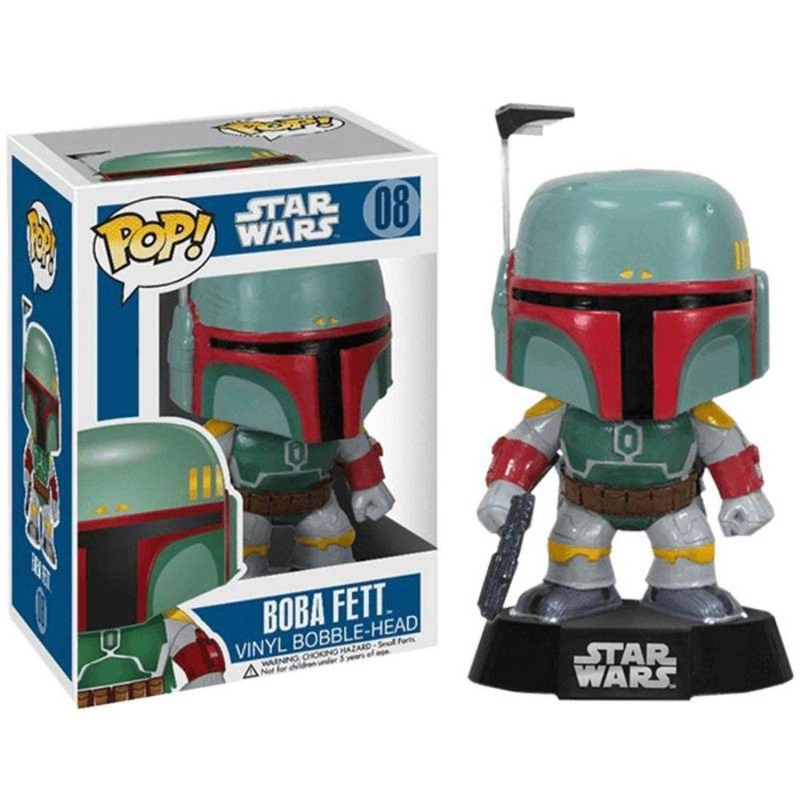 Funko Pop! Star Wars Boba Fett 08 Original Colecionavel - Moça do