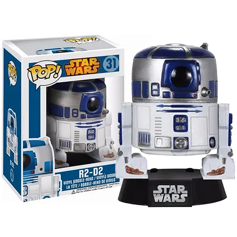 POP! STAR WARS R2-D2 フィギュア 31　FUNKO Funko Pop! Star Wars R2-D2 31 Original Colecionavel - Moça do Pop