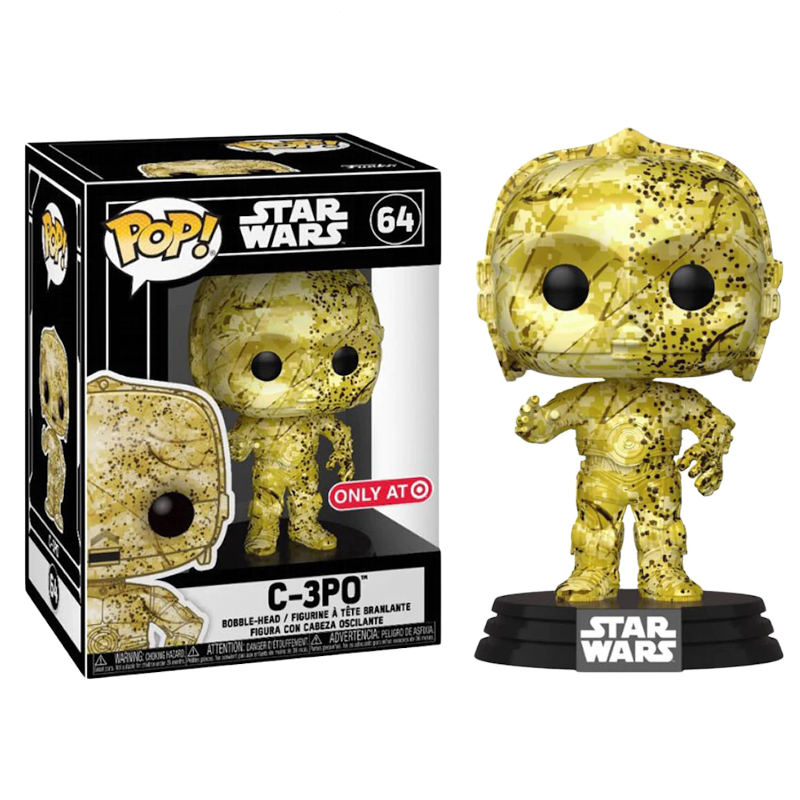 Funko Pop! Art Series Star Wars C-3PO 64 Exclusivo Original - Moça
