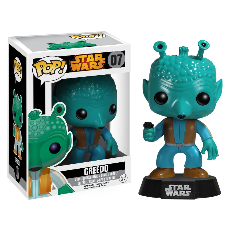 funko pop スターウォーズ グリードとハンソロ Funko Pop! Star Wars Greedo 07 Original Colecionavel - Moça do Pop
