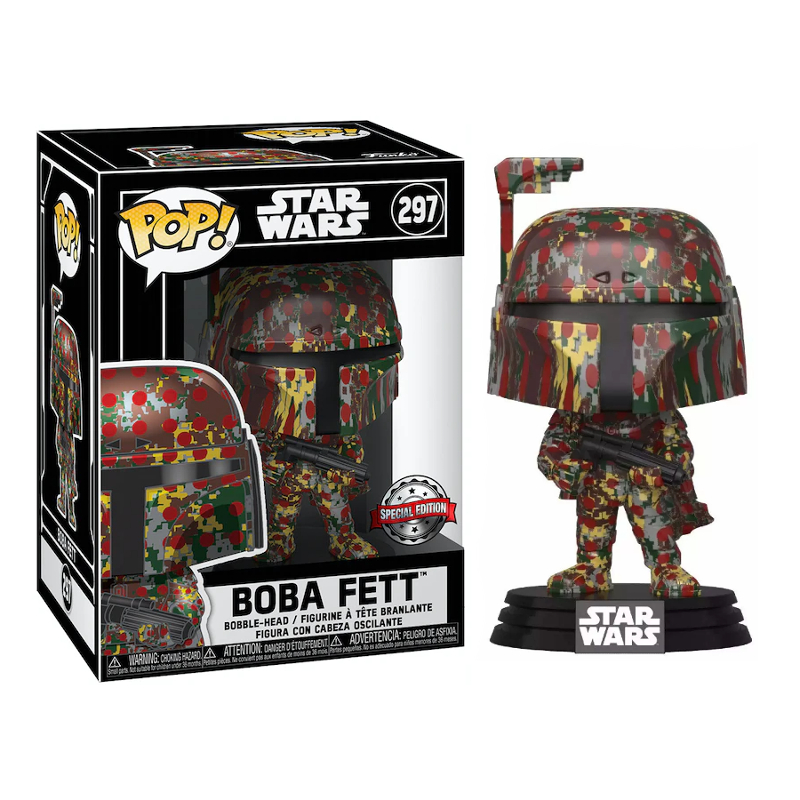 Funko Pop! Art Series Star Wars Boba Fett 297 Exclusivo Original