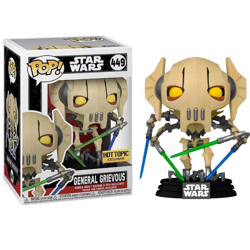 【超希少】Funko Pop! General Grievous グリーバス将軍 Funko Pop! Star Wars General Grievous 449 Exclusivo Original
