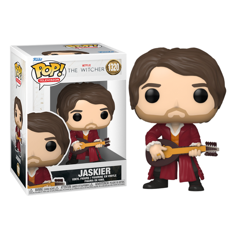 Funko Pop! Television The Witcher Jaskier 1320 Exclusivo Original