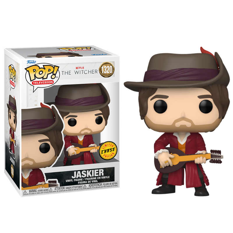 Funko Pop! TV The Witcher Jaskier 1320 Exclusivo Chase Original