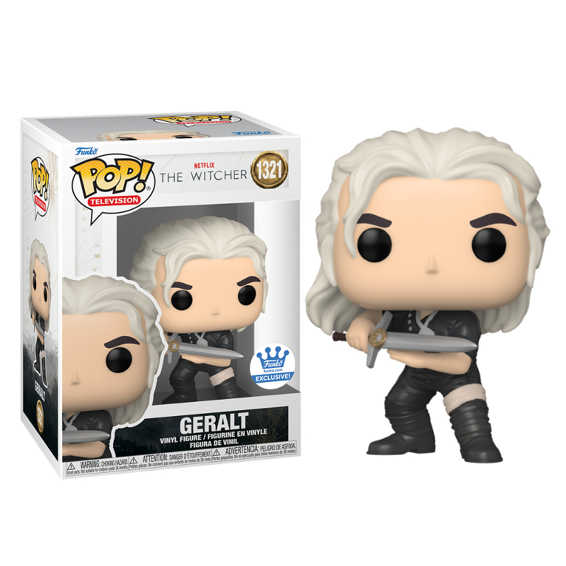 Funko Pop! Television The Witcher Geralt 1321 Exclusivo Original - Moça ...