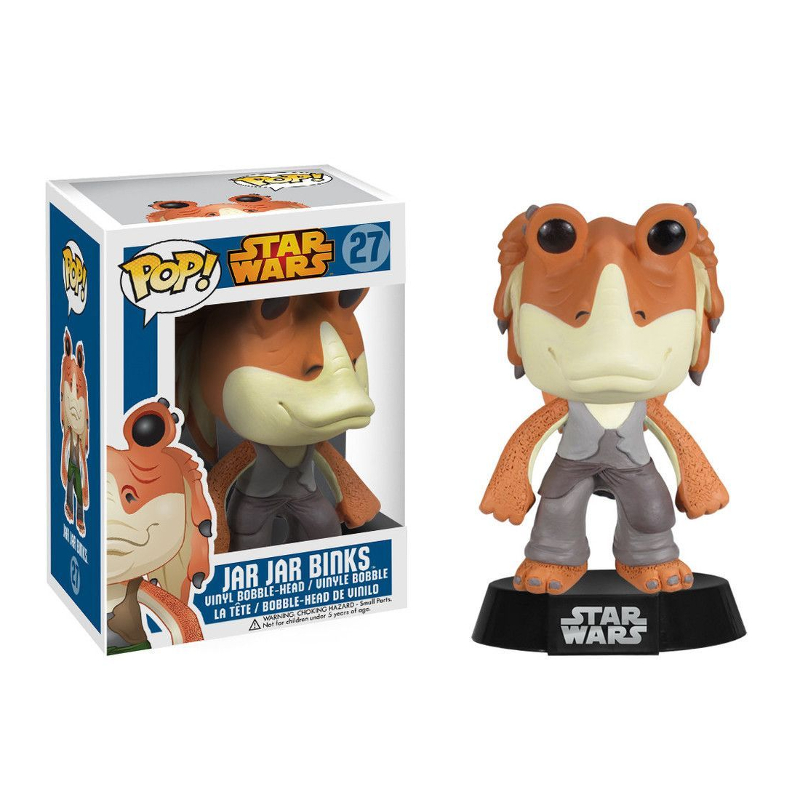 Funko Pop! Star Wars Jar Jar Binks 27 Original Colecionavel - Moça