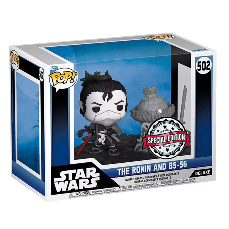 Funko Pop! Star Wars The Ronin and B5-56 502 Exclusivo Original