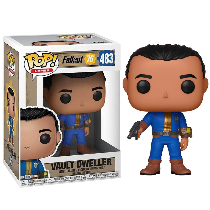 Funko Pop! Games Fallout Vault Dweller 483 Original Colecionavel