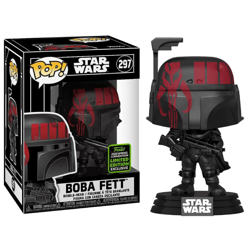 Funko Pop! Star Wars Boba Fett 297 Exclusivo Original Colecionavel