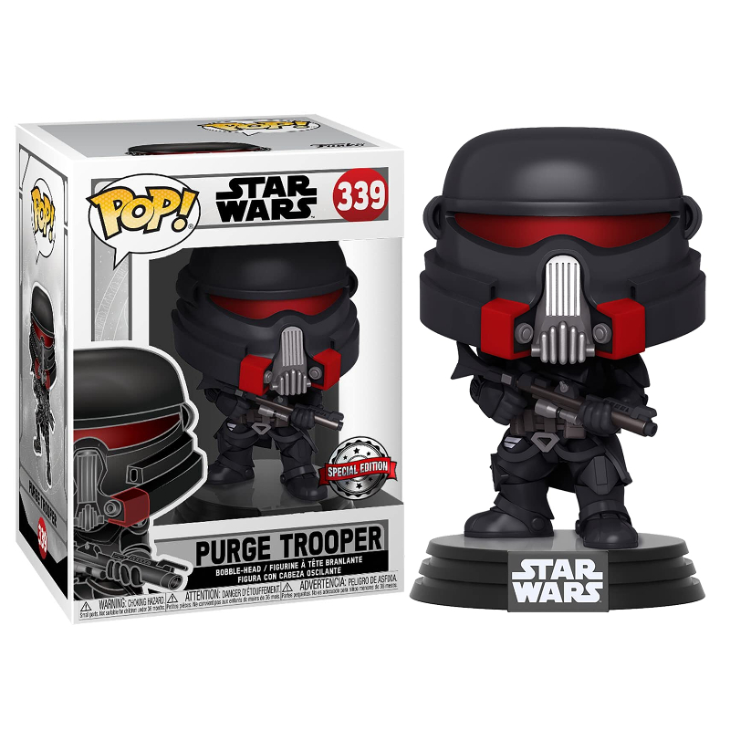 Funko Pop! Star Wars Purge Trooper 339 Exclusivo Original - Moça