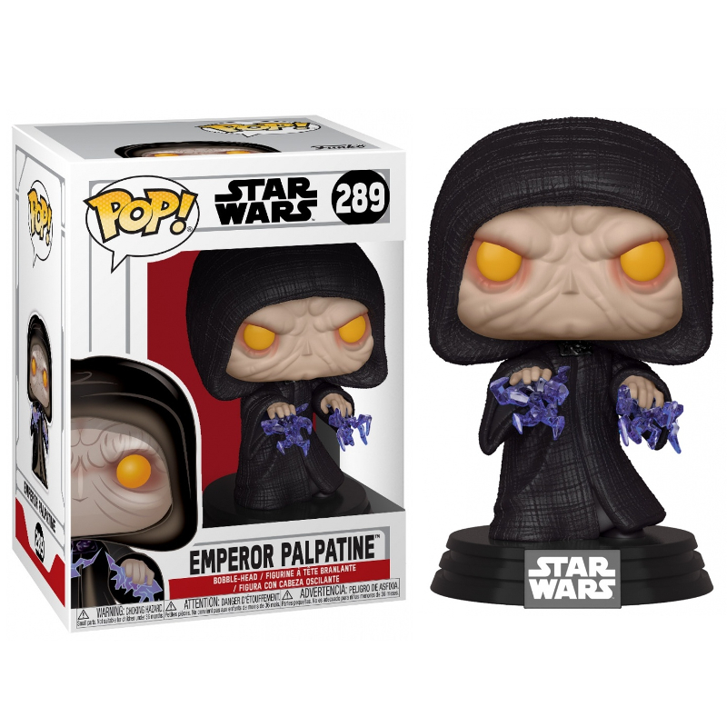 FunkoPop！289 EMPEROR PALPATINE Funko Pop! Star Wars Emperor Palpatine 289 Original Colecionavel