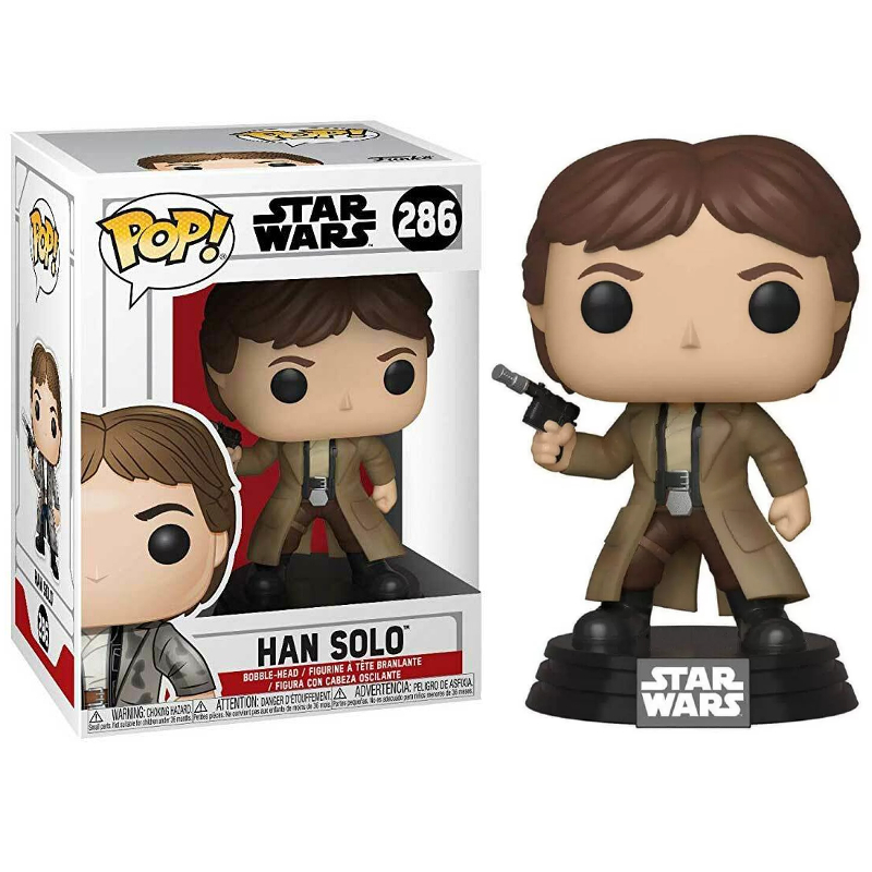 Funko Pop! Star Wars Han Solo 286 Original Boneco Colecionavel