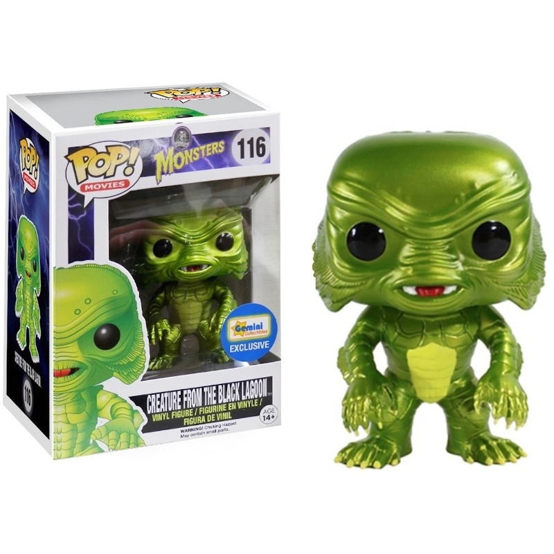 Funko Pop! Monsters Creature From The Black Lagoon 116 Exclusivo - Moça ...