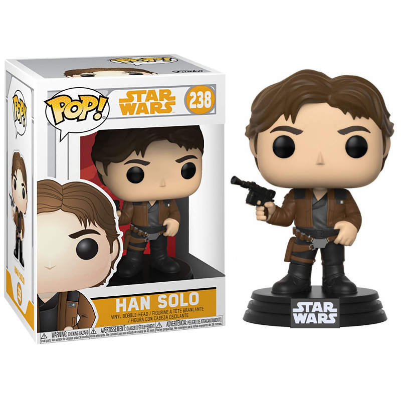 Funko Pop! Star Wars Han Solo 238 Original Colecionavel - Moça do