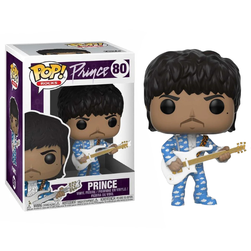 Funko Pop! Rocks Prince 80 Original Colecionavel - Moça do Pop Funko Pop! Rocks Prince 80 Original Colecionavel - Moça do Pop