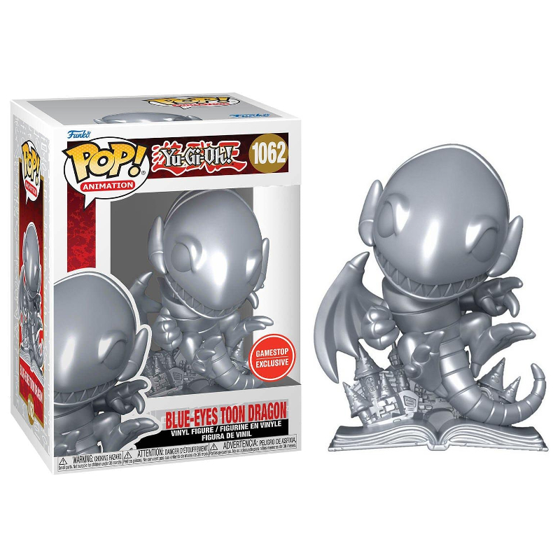 Funko Pop! Yu-Gi-Oh! Blue-Eyes Toon Dragon 1062 Exclusivo Original