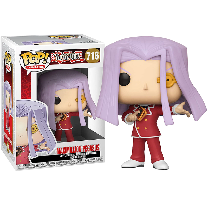 Funko Pop! Animation Yu-Gi-Oh Maximillion Pegasus 716 Original