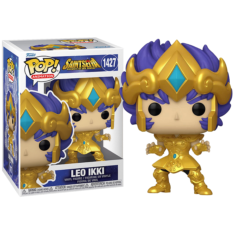 Funko Pop! Cavaleiros do Zodiaco Saint Seiya Leo Ikki 1427