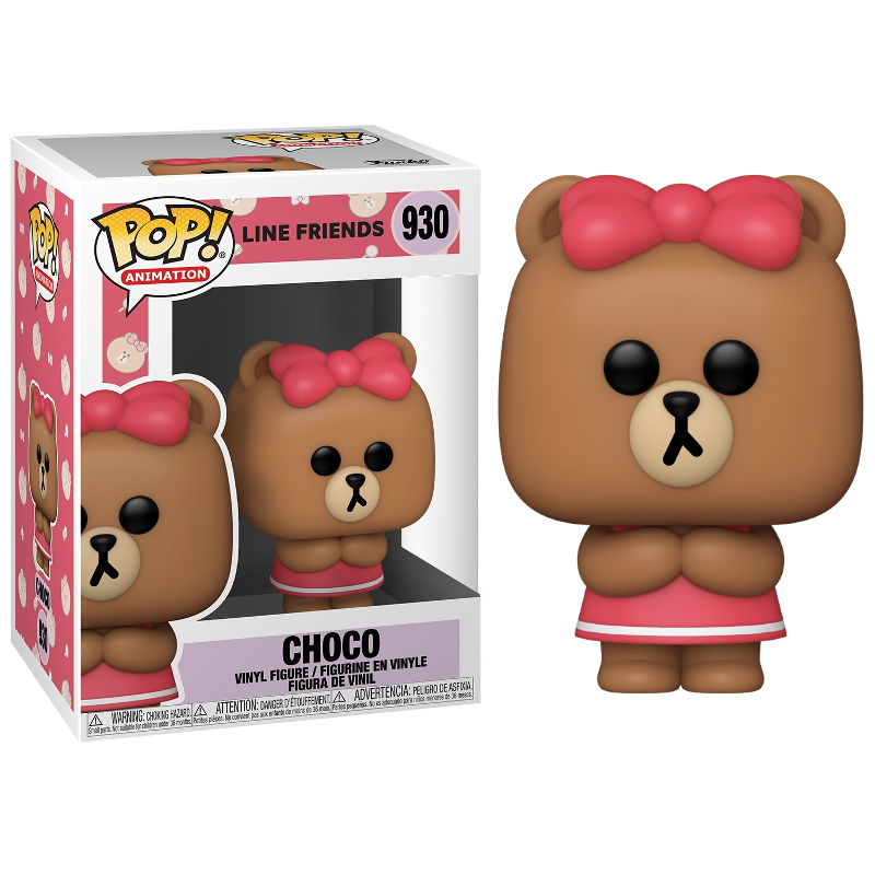Funko Pop! Animation Line Friends Choco 930 Original Colecionavel