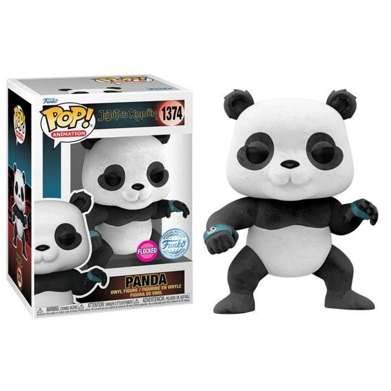 Funko Pop! Jujutsu Kaisen Panda 1374 Exclusivo Flocked Original