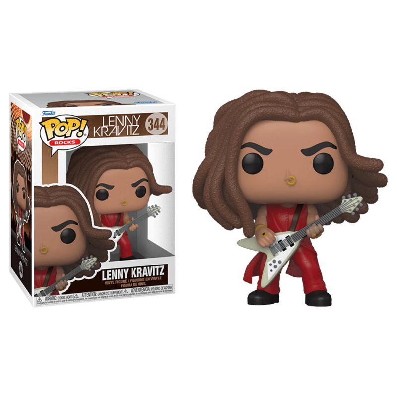 Funko Pop! Rocks Lenny Kravitz 344 Original Colecionavel - Moça do