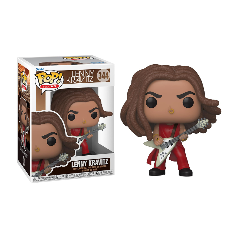 Funko Pop! Rocks Lenny Kravitz 344 Original Colecionavel - Moça do