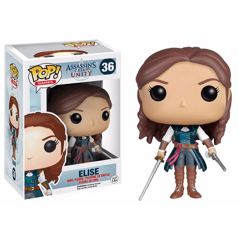 Funko Pop! Games Assassins Creed Unity Elise 36 Original Colecionavel -  Moça do Pop - Funko Pop é aqui!