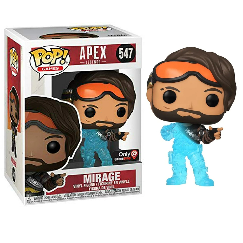 Funko Pop! Games Apex Legends Mirage 547 Exclusivo Original - Moça