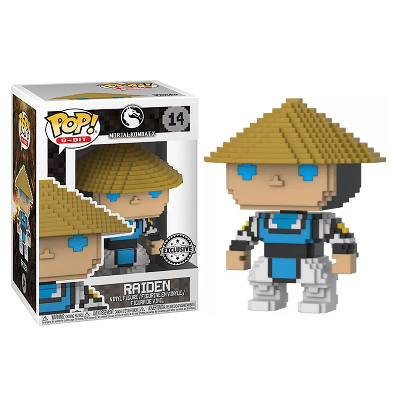 Funko Pop! 8 - Bit Mortal Kombat Raiden 14 Exclusivo