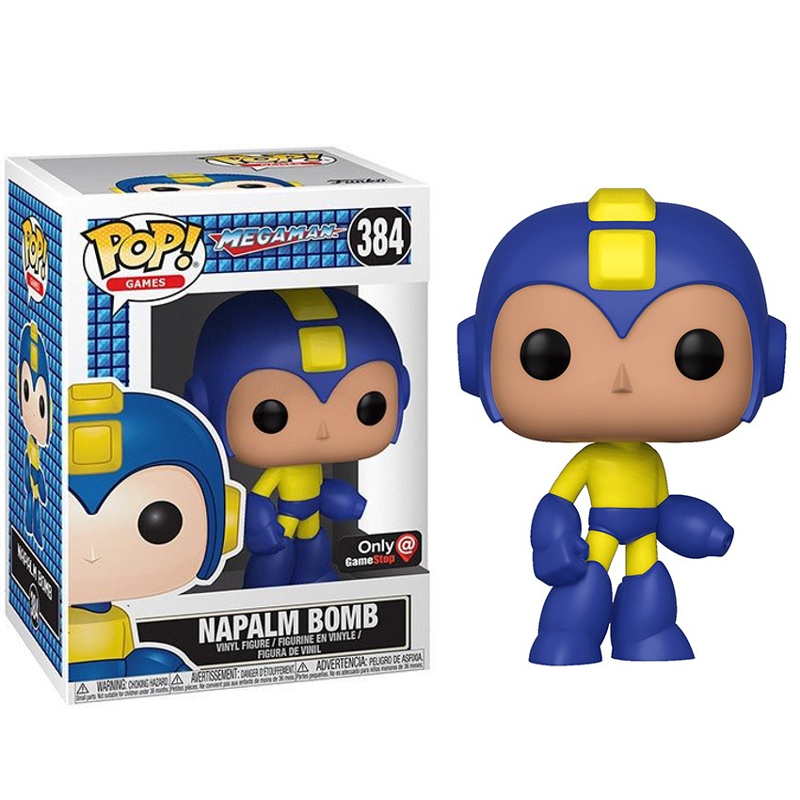 Funko Pop! Games Mega Man Napalm Bomb 384 Exclusivo Original