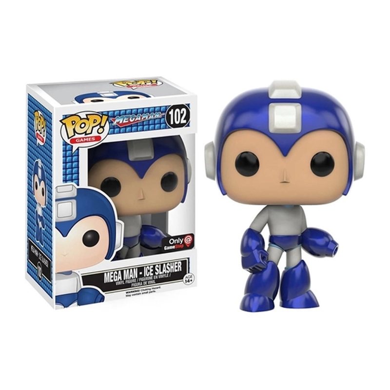 Funko Pop! Games Mega Man Ice Slasher 102 Exclusivo