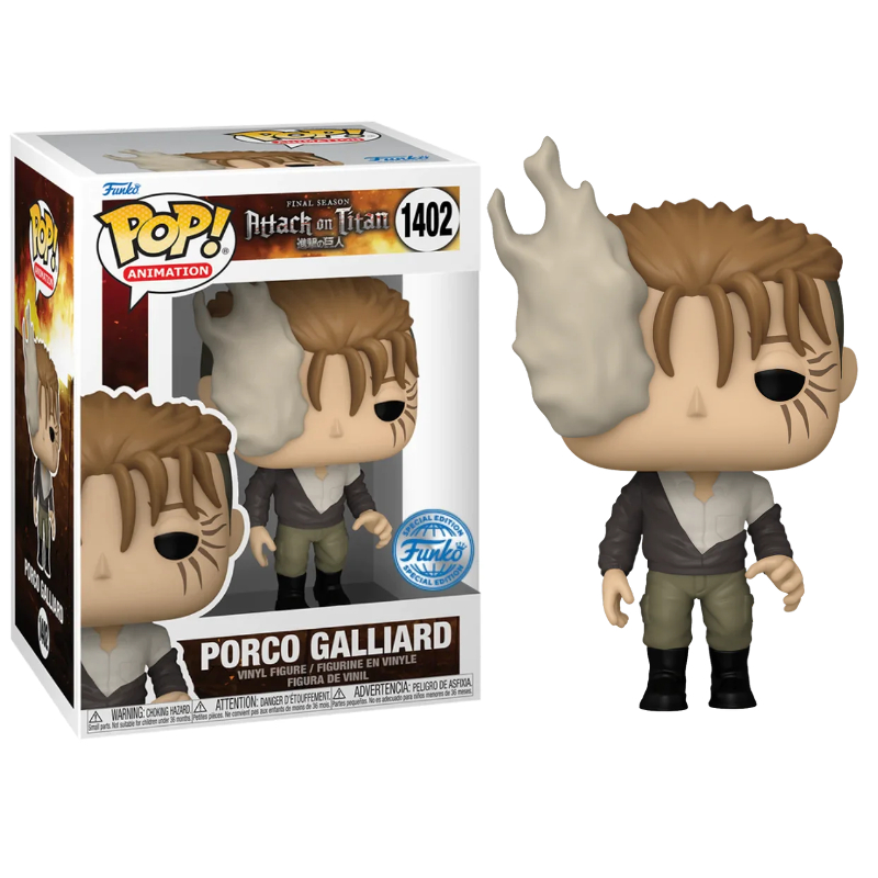 Funko Pop! Animation Attack on Titan Porco Galliard 1402
