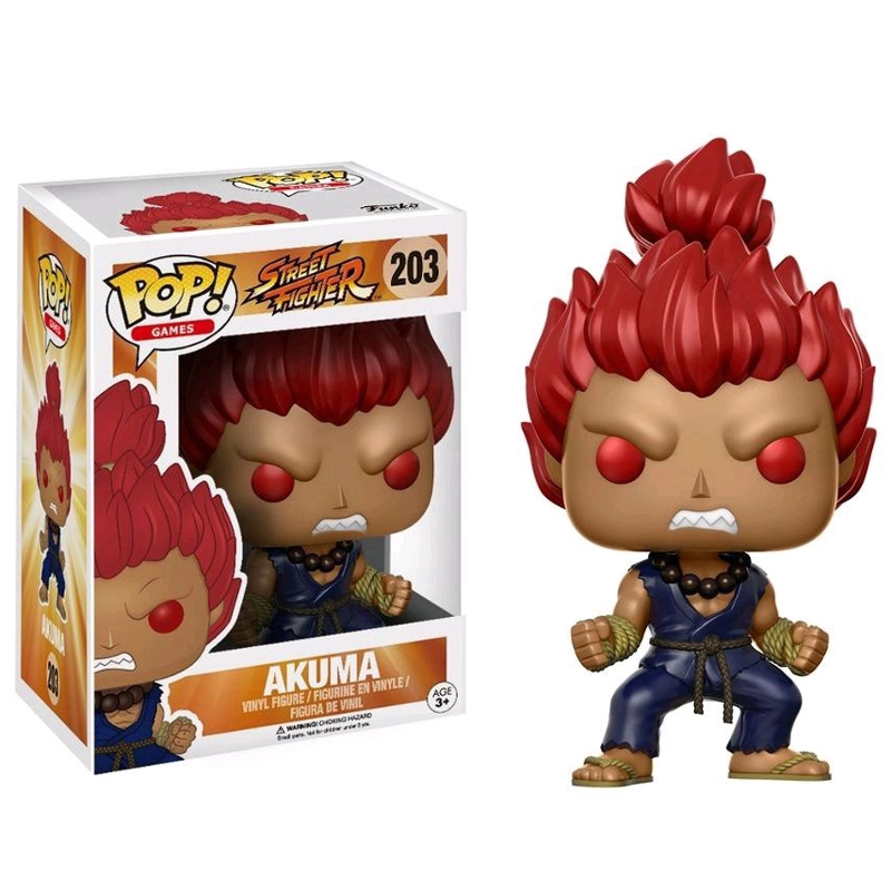 Funko Pop! Games Street Fighter Akuma 203 Exclusivo
