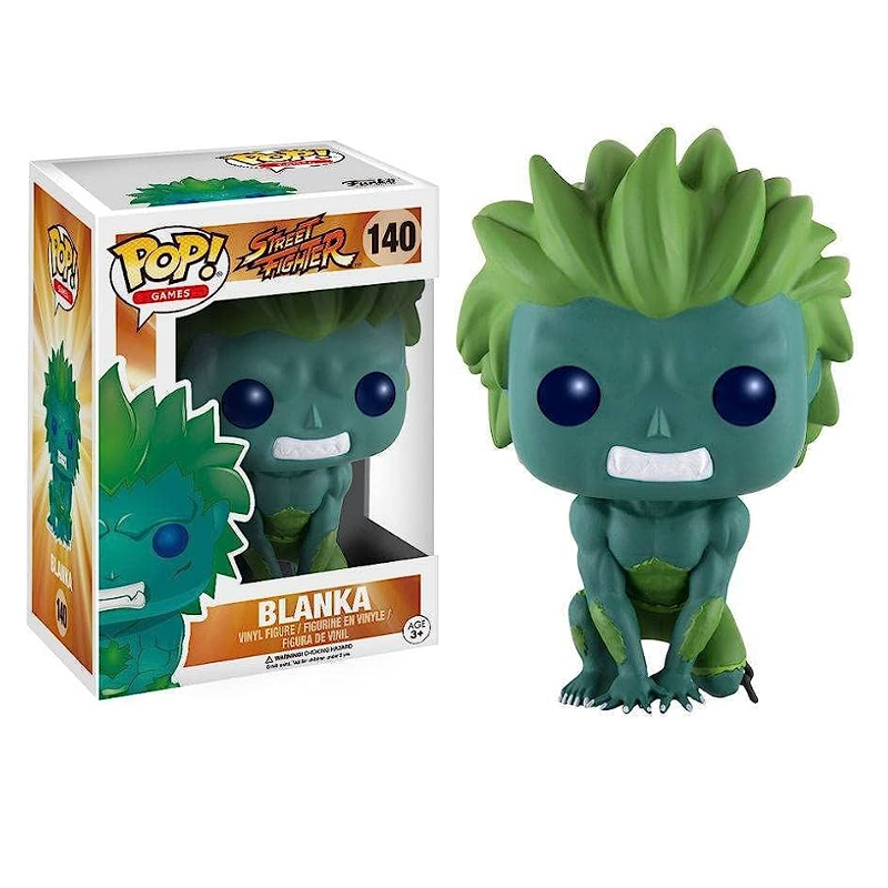 Funko POP！　ストリート　ブランカ　ダン　バイソン　フィギュア Funko Pop! Games Street Fighter Blanka 140 Original Colecionavel