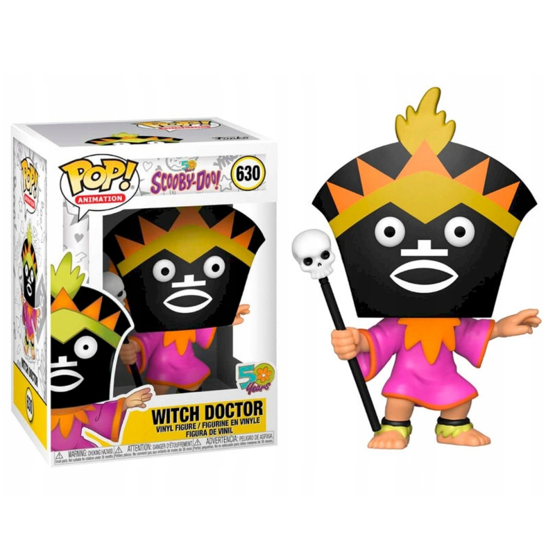 Funko Pop! Animation Scooby Doo Witch Doctor 630 Original - Moça