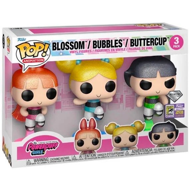 Funko Pop! Animation As Meninas Super Poderosas 3 Pack Exclusivo