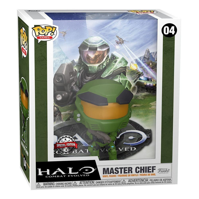 Funko Pop! Halo Master Chief 04 Exclusivo Original Colecionavel