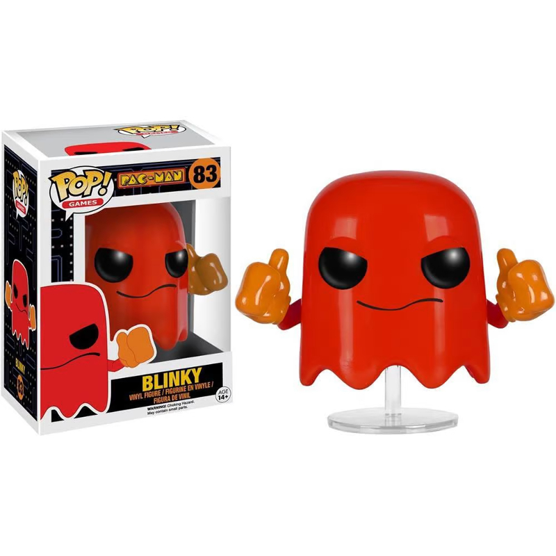 kaieda 314 BLINKY PAC-MAN +おまけ PAC-Man 2 Pack - Ice Pac & Blinky – Bambola Toymaster