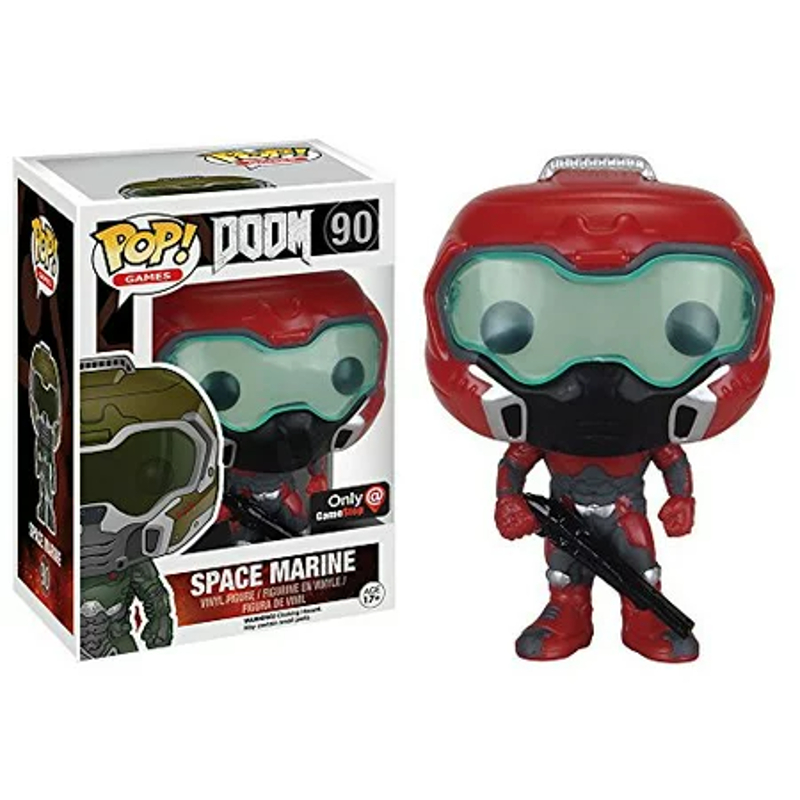 Funko Pop! Games Doom Space Marine 90 Exclusivo