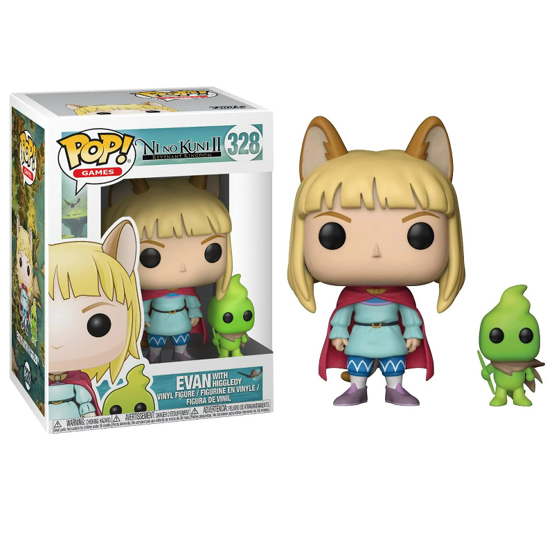 Funko Pop! Games Ni No Kuni II Evan with Higgledy 328 Original