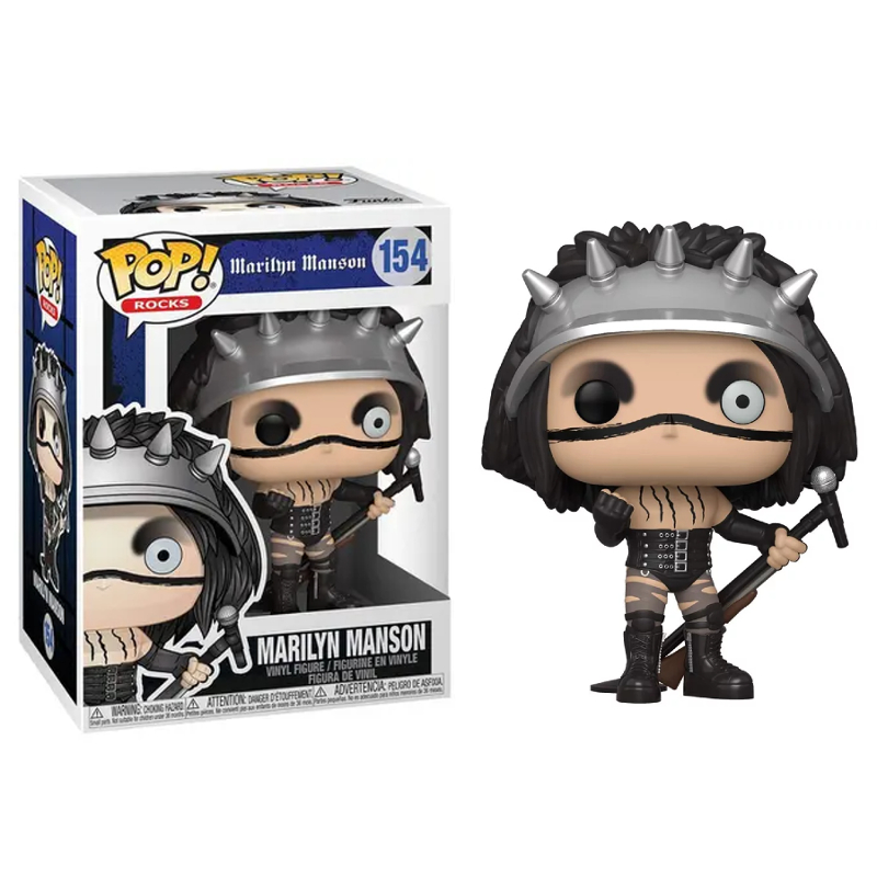 Funko Pop! Rocks Marilyn Manson 154 Original Colecionavel - Moça