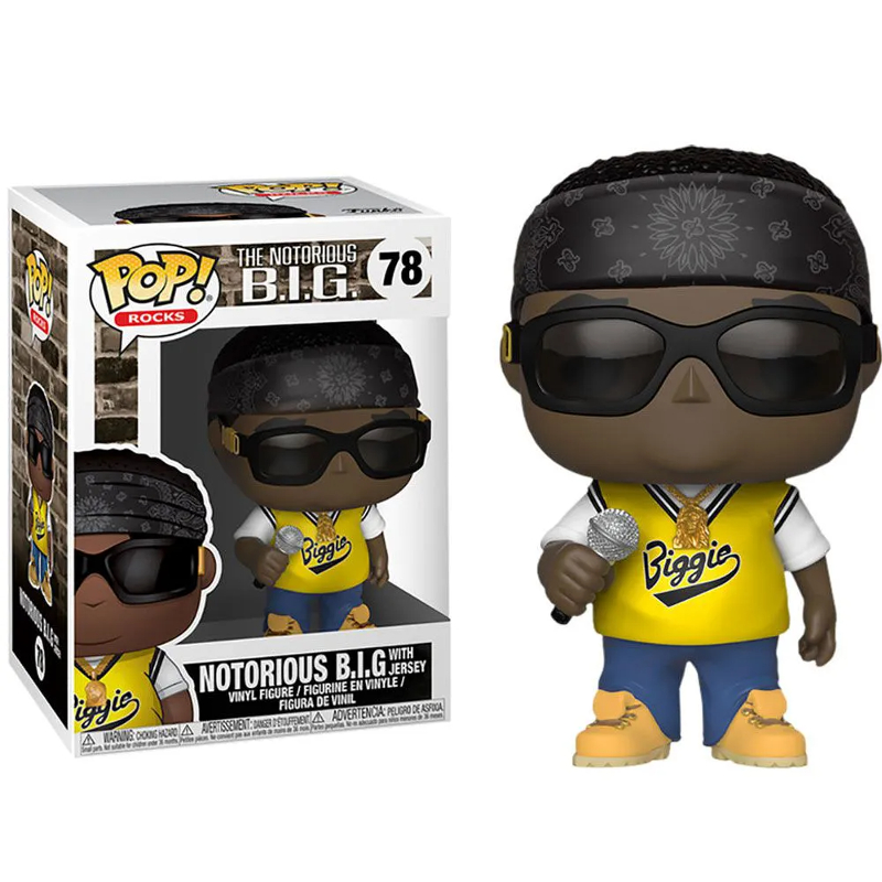 Funko Pop! Rocks The Notorious BIG 78 Original Colecionavel - Moça