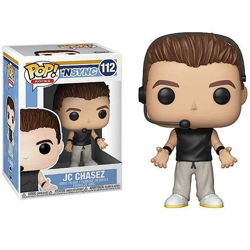 Funko Pop! Rocks Nsync Jc Chasez 112 Original Colecionavel - Moça
