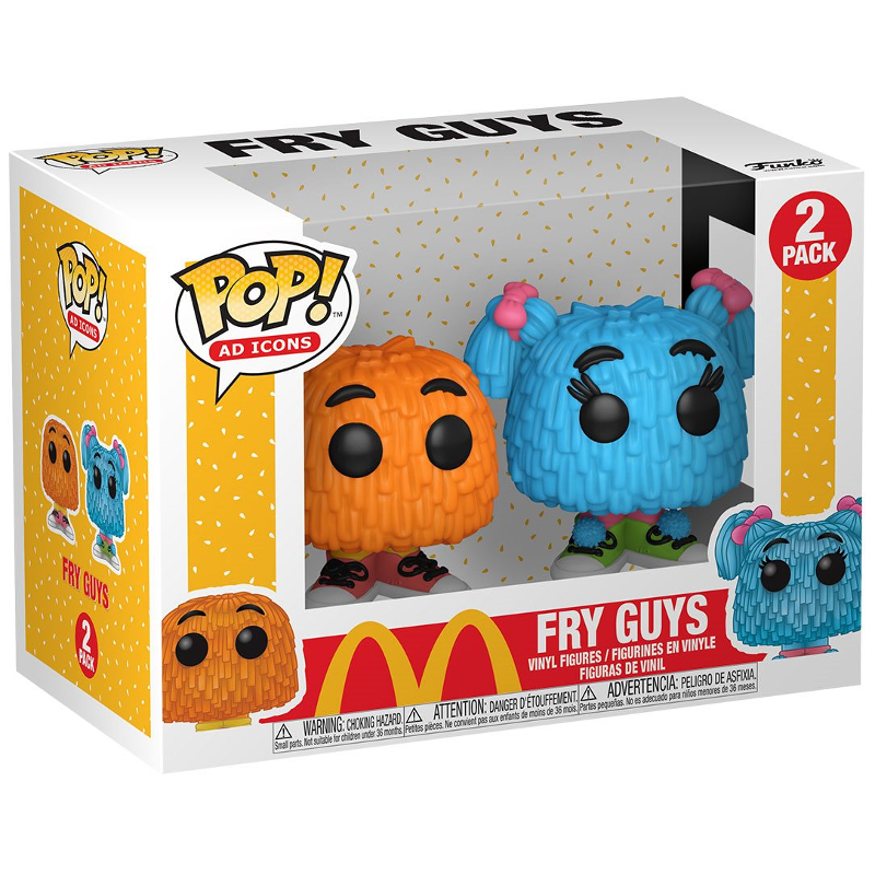 Funko Pop! Ad Icons McDonalds Fry Guys 2 Pack Original
