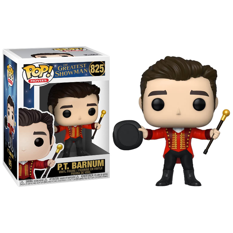 Funko Pop! Filmes The Greatest Showman P.T. Barnum 825 Original Moça