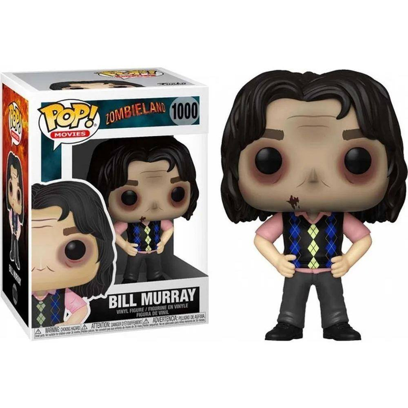 Funko Pop! Filmes Zombiland Bill Murray 1000 Original Colecionavel