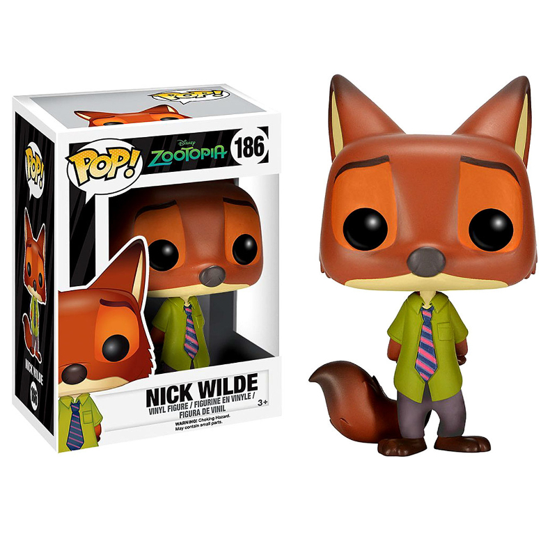 Funko Pop! Filme Disney Zootopia Nick Wilde 186 Original