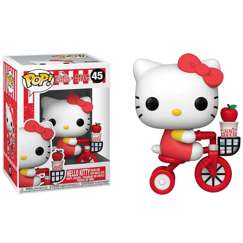 Funko Pop! Cup Noodles Hello Kitty 45 Original Colecionavel - Moça